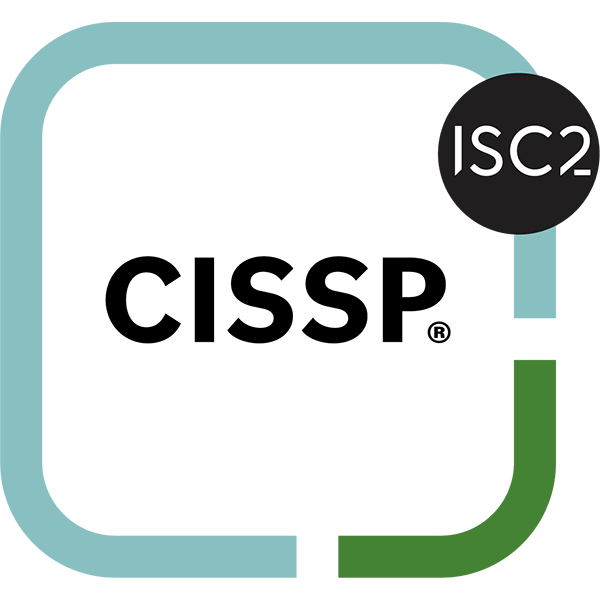 Certification badge for Certified Information Systems Security Professional (CISSP)